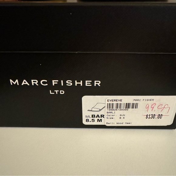 Marc Fisher Barli Heeled Sandal - 8.5 - Picture 9 of 9